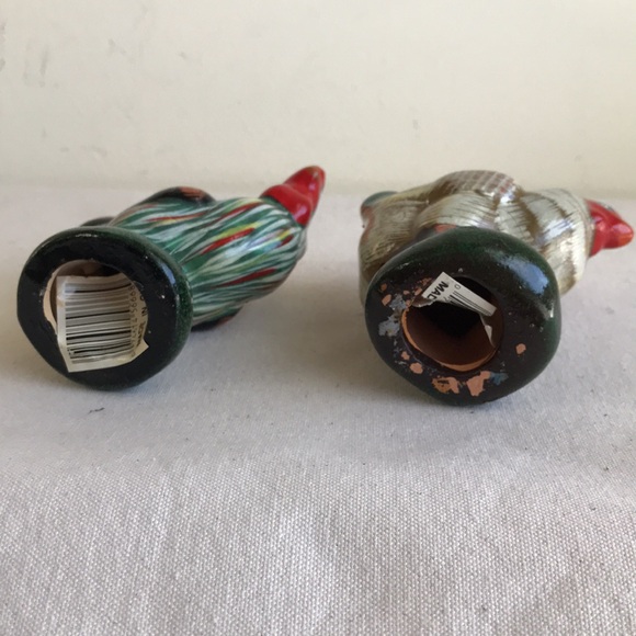 Chickens Ceramic figures Rooster and Hen - Picture 5 of 7